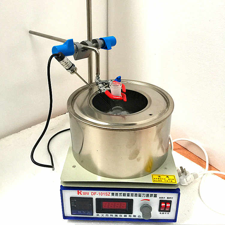磁力搅拌器制作水包油型花椒精油微乳的方法
